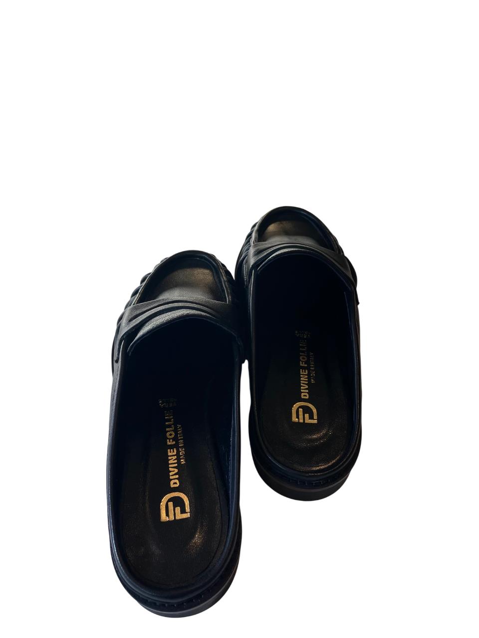 DIVINE FOLLIE - Sabot eleganti in pelle