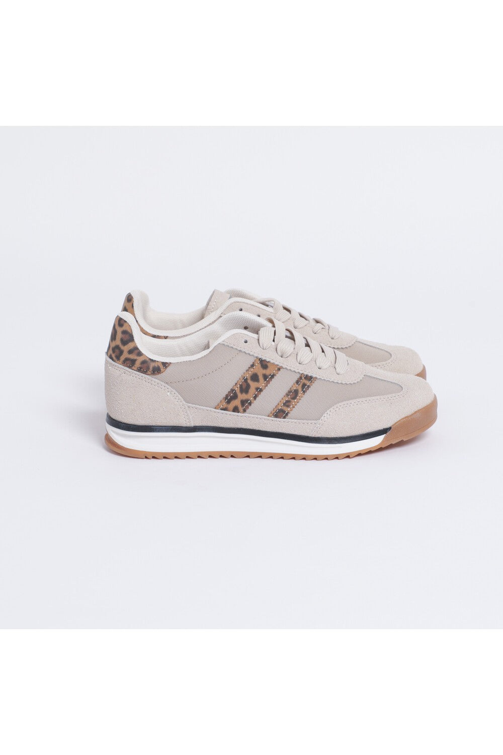MIMI' MUA' - Sneakers con strisce animalier