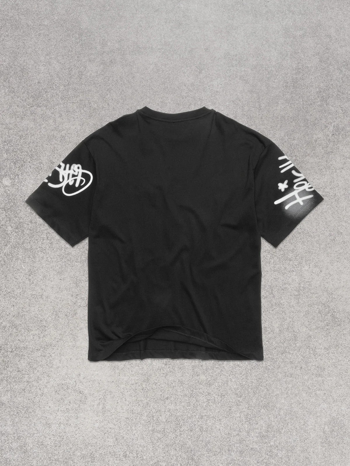 COMME DES FUCKDOWN - T-Shirt con stampa sul davanti e maniche