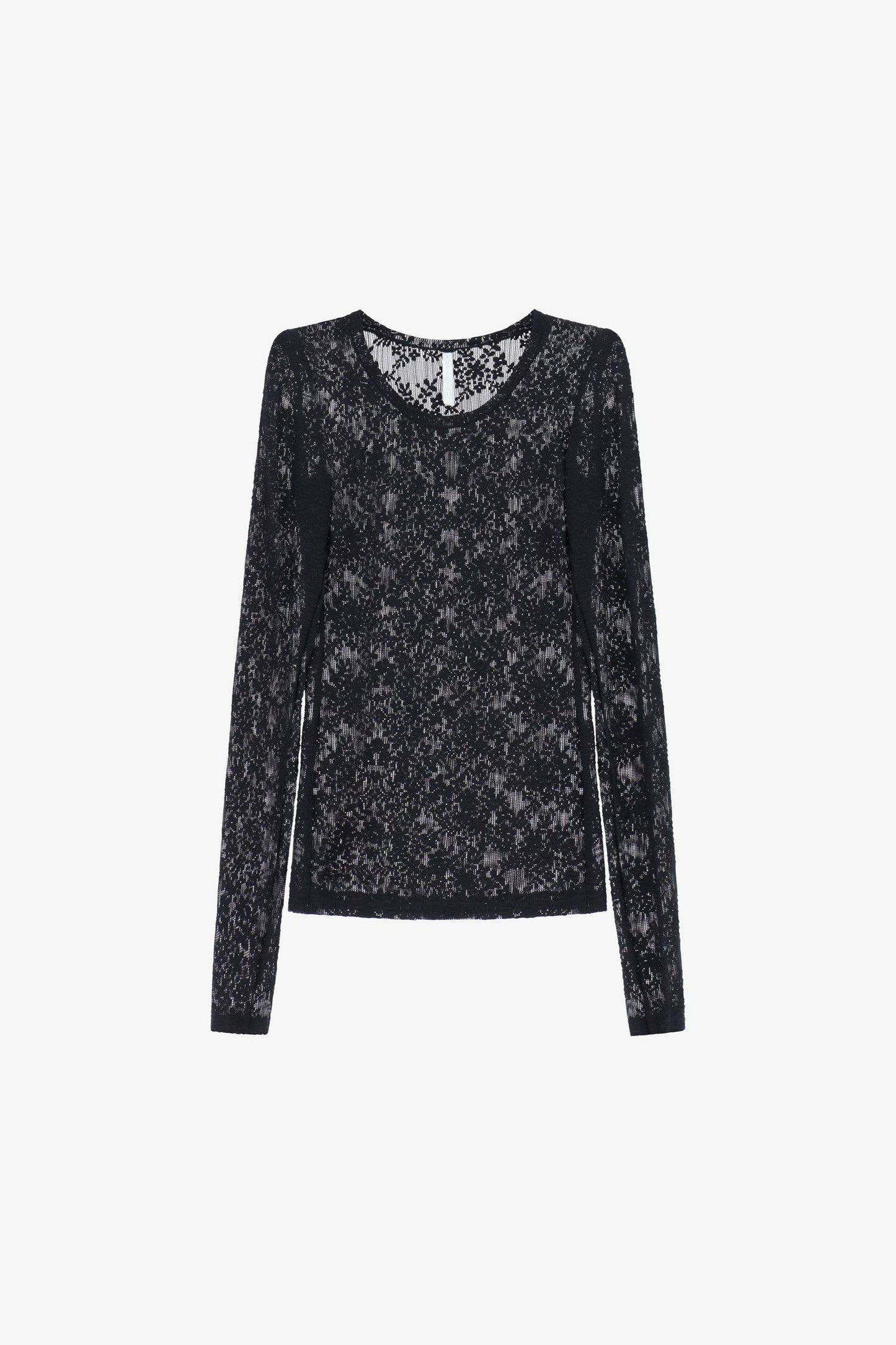 IMPERIAL - Maglia a maniche lunghe in pizzo floreale