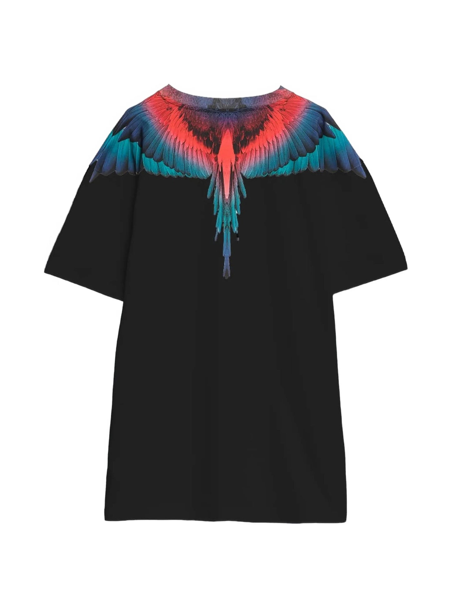 COUNTY OF MILAN - T-shirt con stampa ali colorata