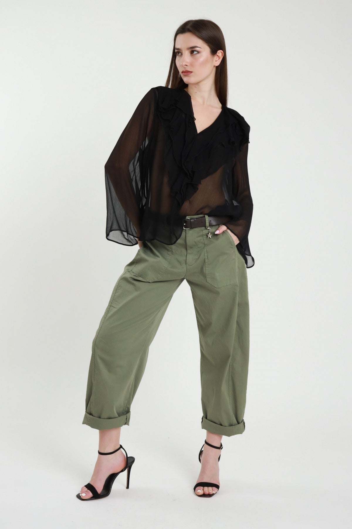 SUSY MIX - Pantaloni ovetto over