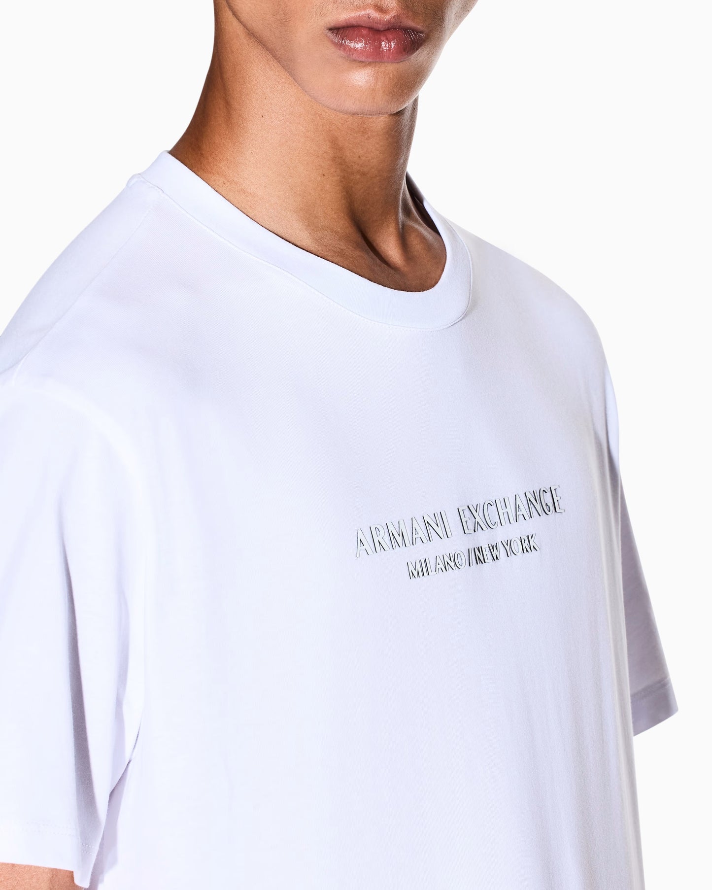 ARMANI EXCHANGE - T-shirt regular fit con logo