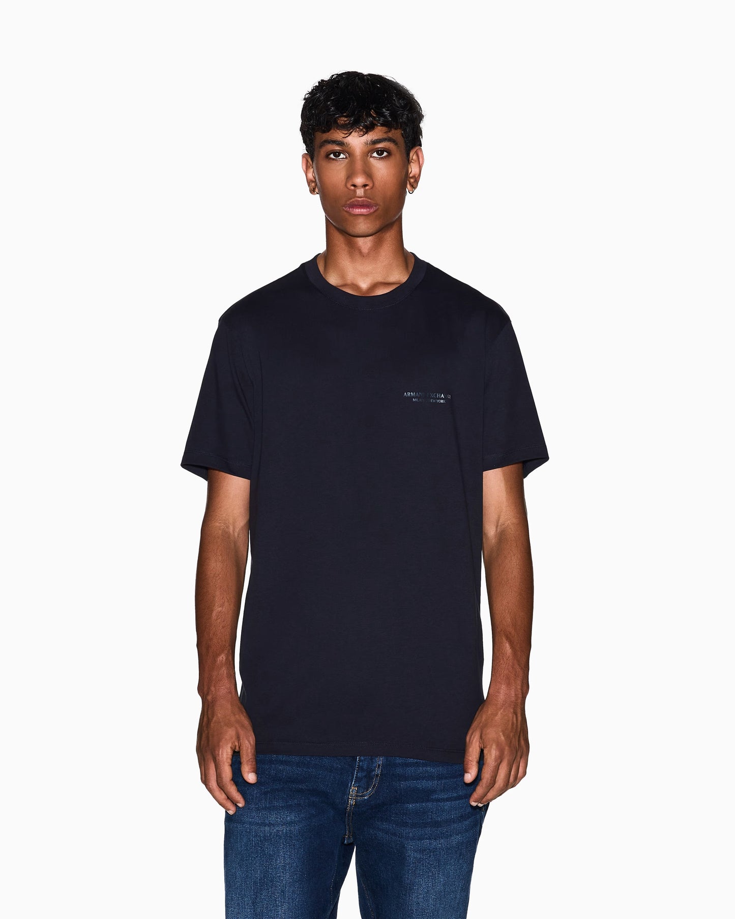 ARMANI EXCHANGE - T-shirt regular fit con logo