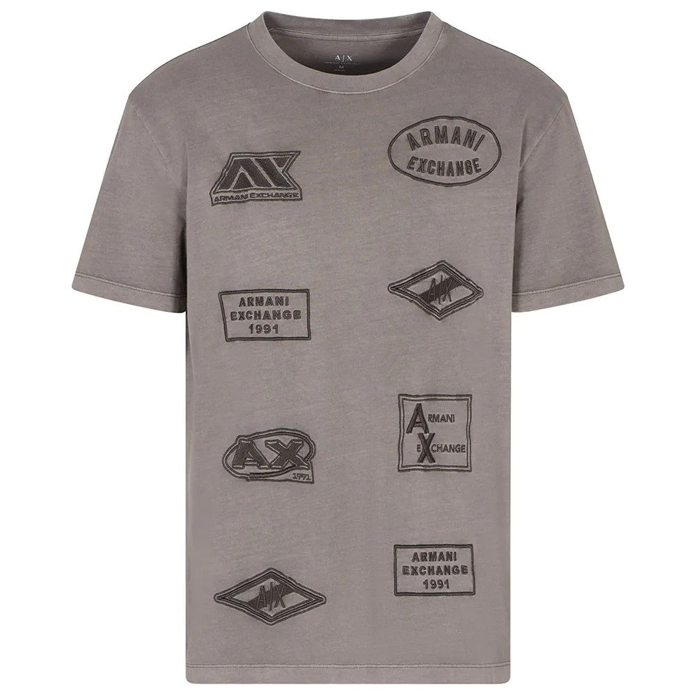 ARMANI EXCHANGE - T-shirt con patch