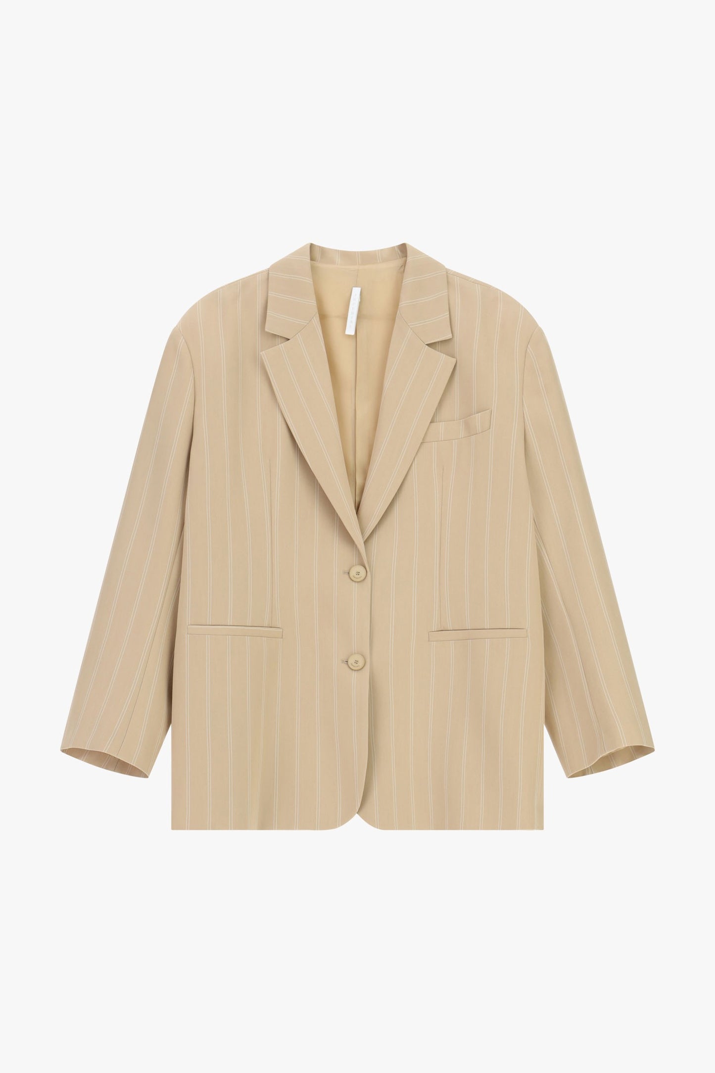 IMPERIAL - Blazer a righe con chiusura monopetto