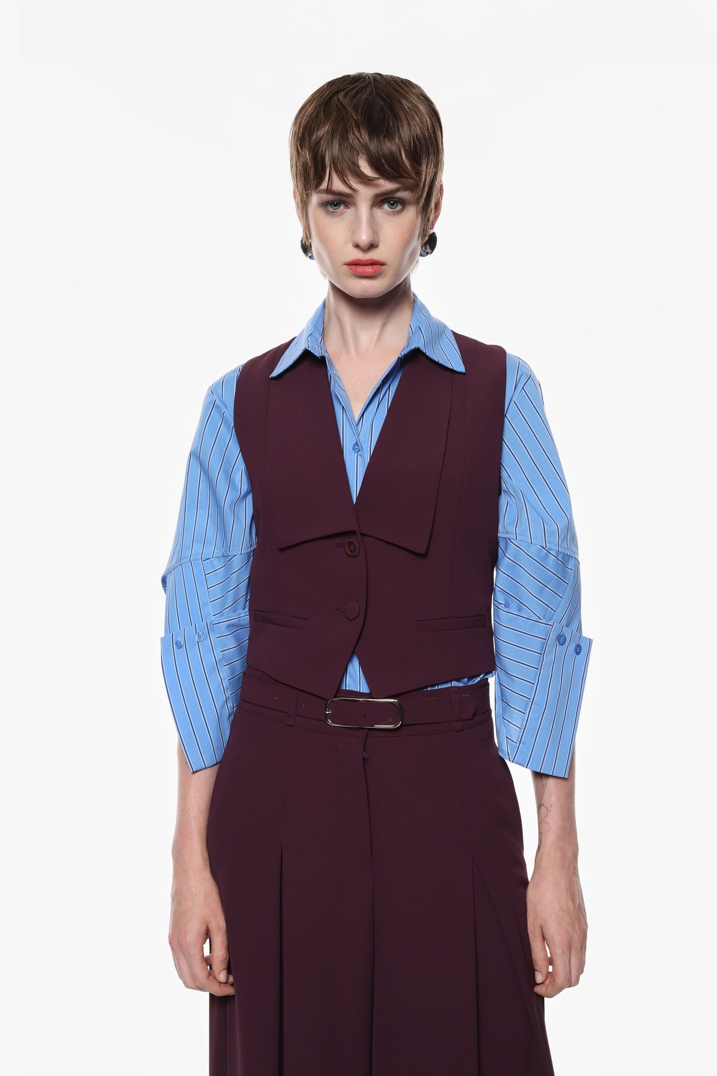 IMPERIAL - Gilet con bottoni e tasche