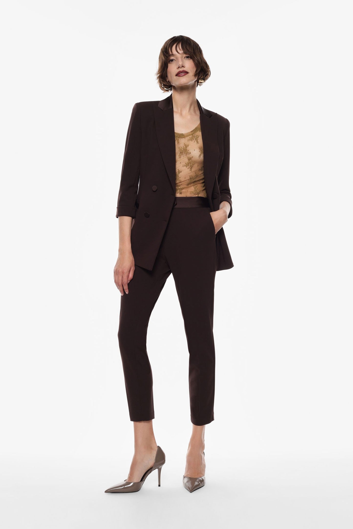 IMPERIAL - Pantaloni sartoriali a sigaretta