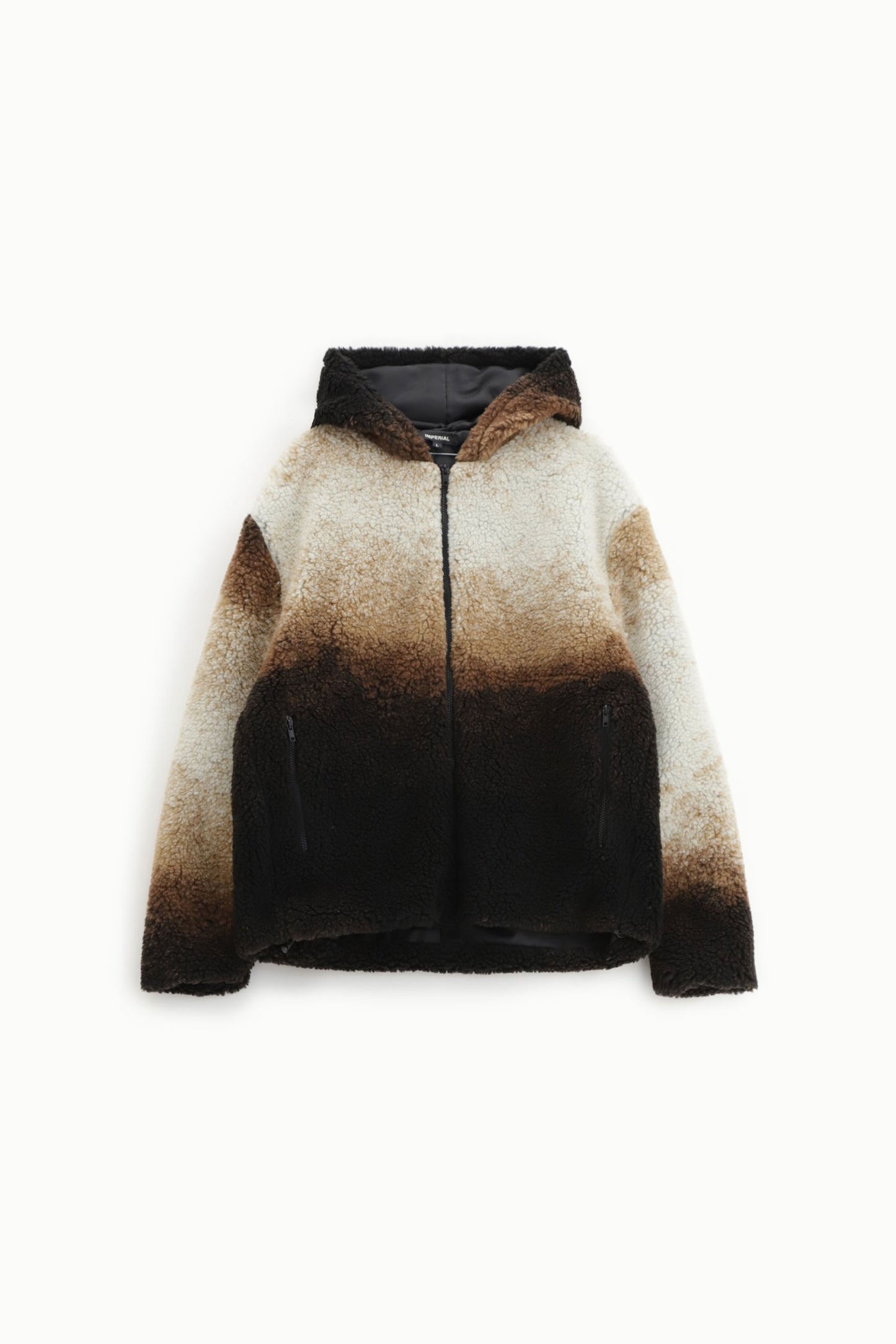 Giacca bomber con cappuccio e zip