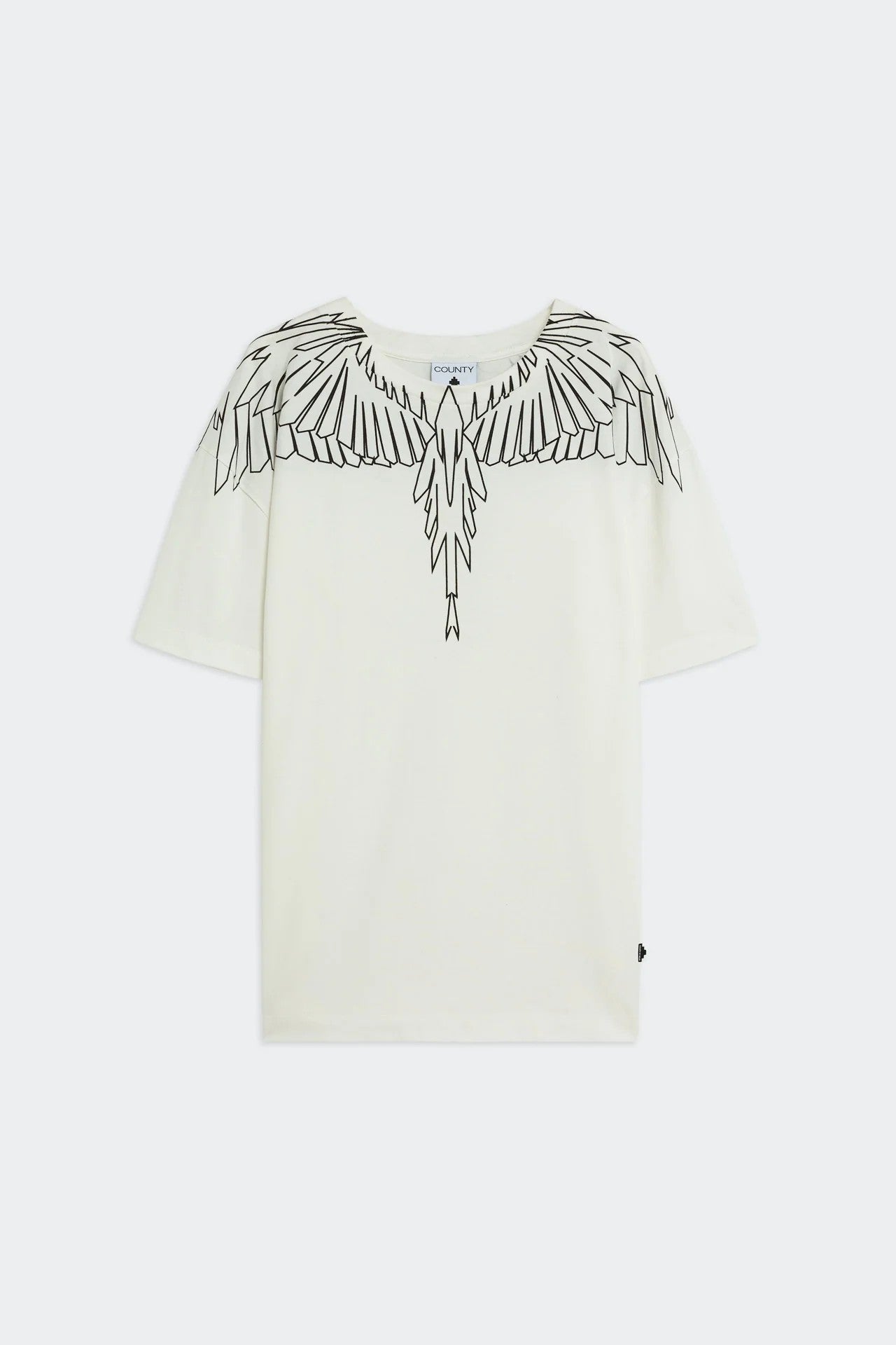 COUNTY OF MILAN - T-shirt con stampa aquila geometrica