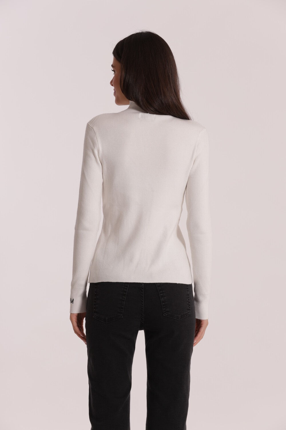 MIMI' MUA' - Maglia con ricamo sul polso