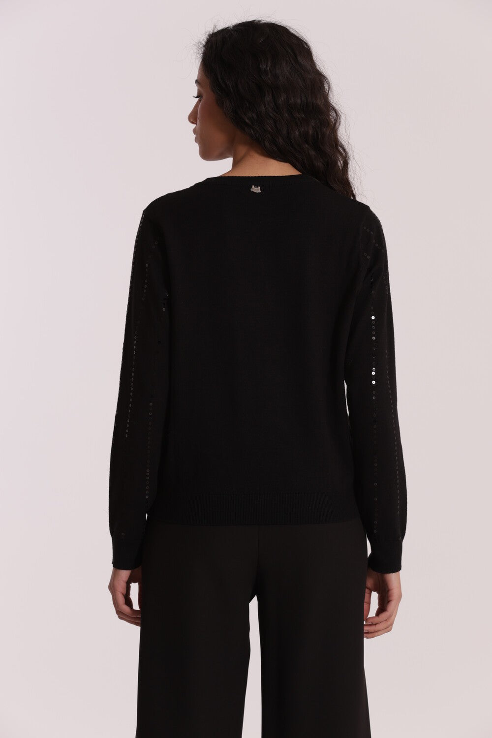 MIMI' MUA' - Maglia con paillettes