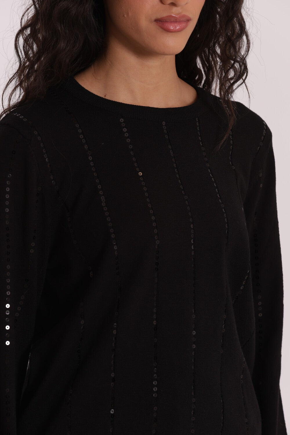 MIMI' MUA' - Maglia con paillettes