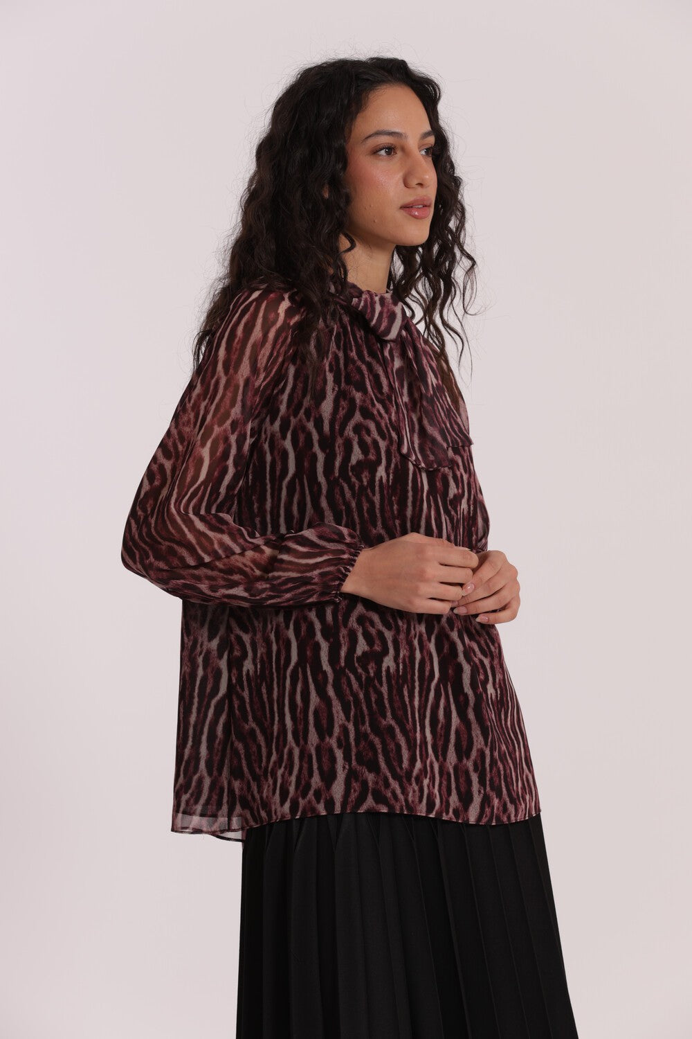 MIMI' MUA' - Blusa con fusciacca