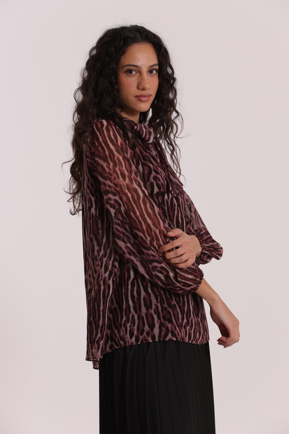 MIMI' MUA' - Blusa con fusciacca