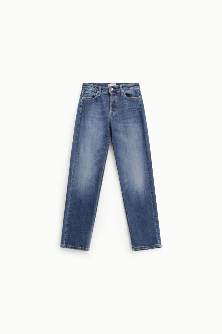 PLEASE - Jeans a gamba diritta lavaggio chiaro