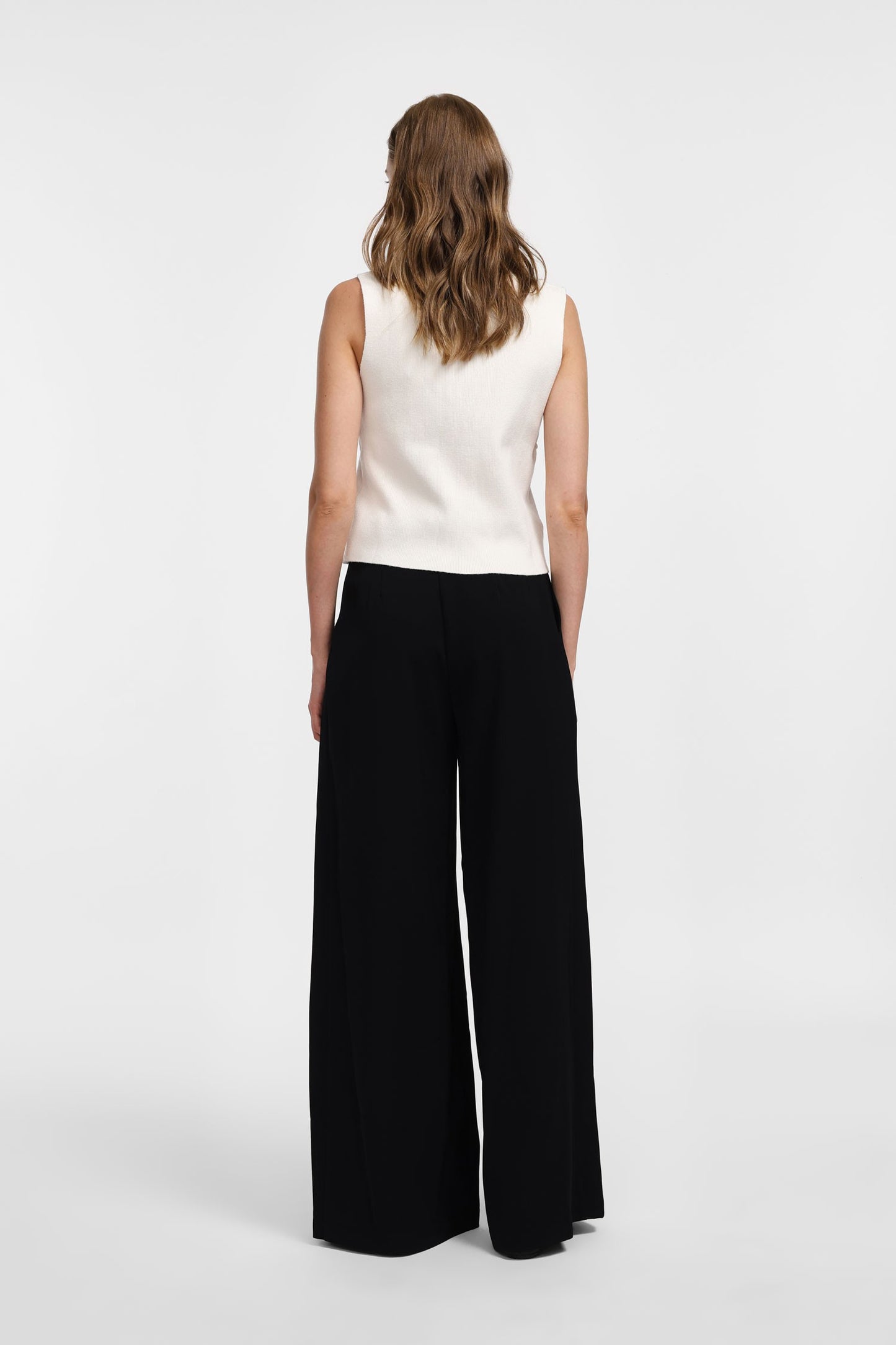 PLEASE - Pantaloni a gamba larga