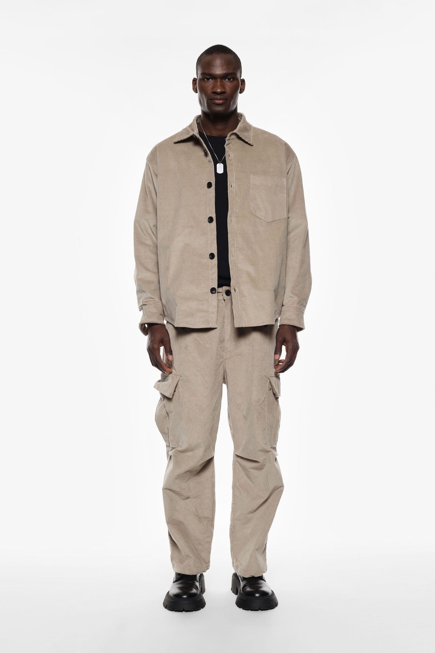 IMPERIAL - Pantaloni cargo a vita media