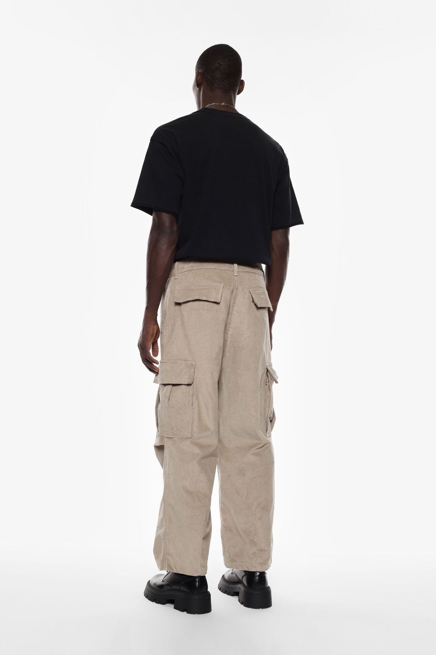 IMPERIAL - Pantaloni cargo a vita media