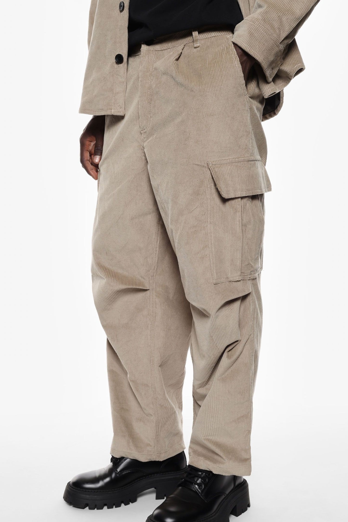 IMPERIAL - Pantaloni cargo a vita media