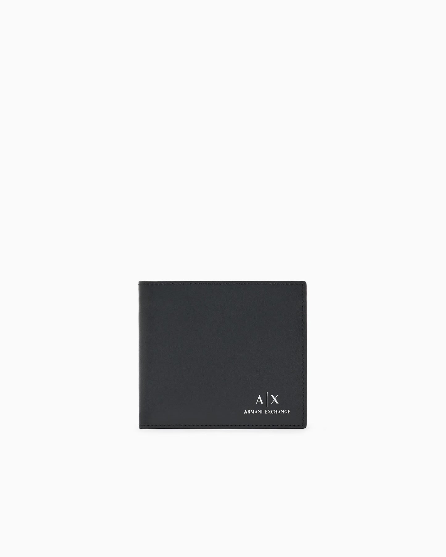 ARMANI EXCHANGE - Portafoglio bifold in pelle