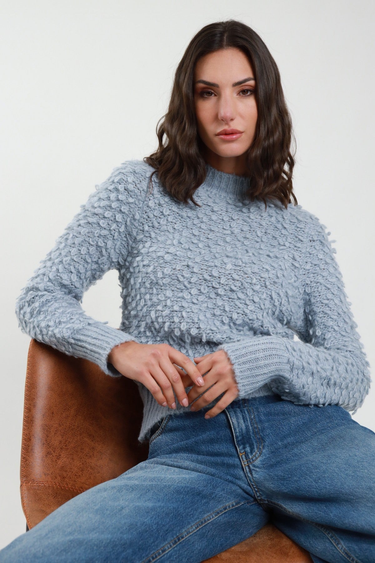 SUSY MIX - Maglione bouclè