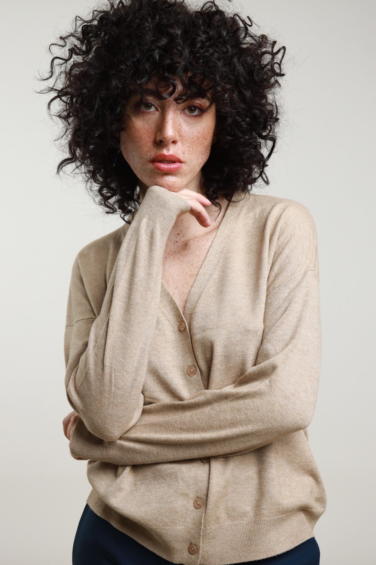 SUSY MIX - Cardigan rasato