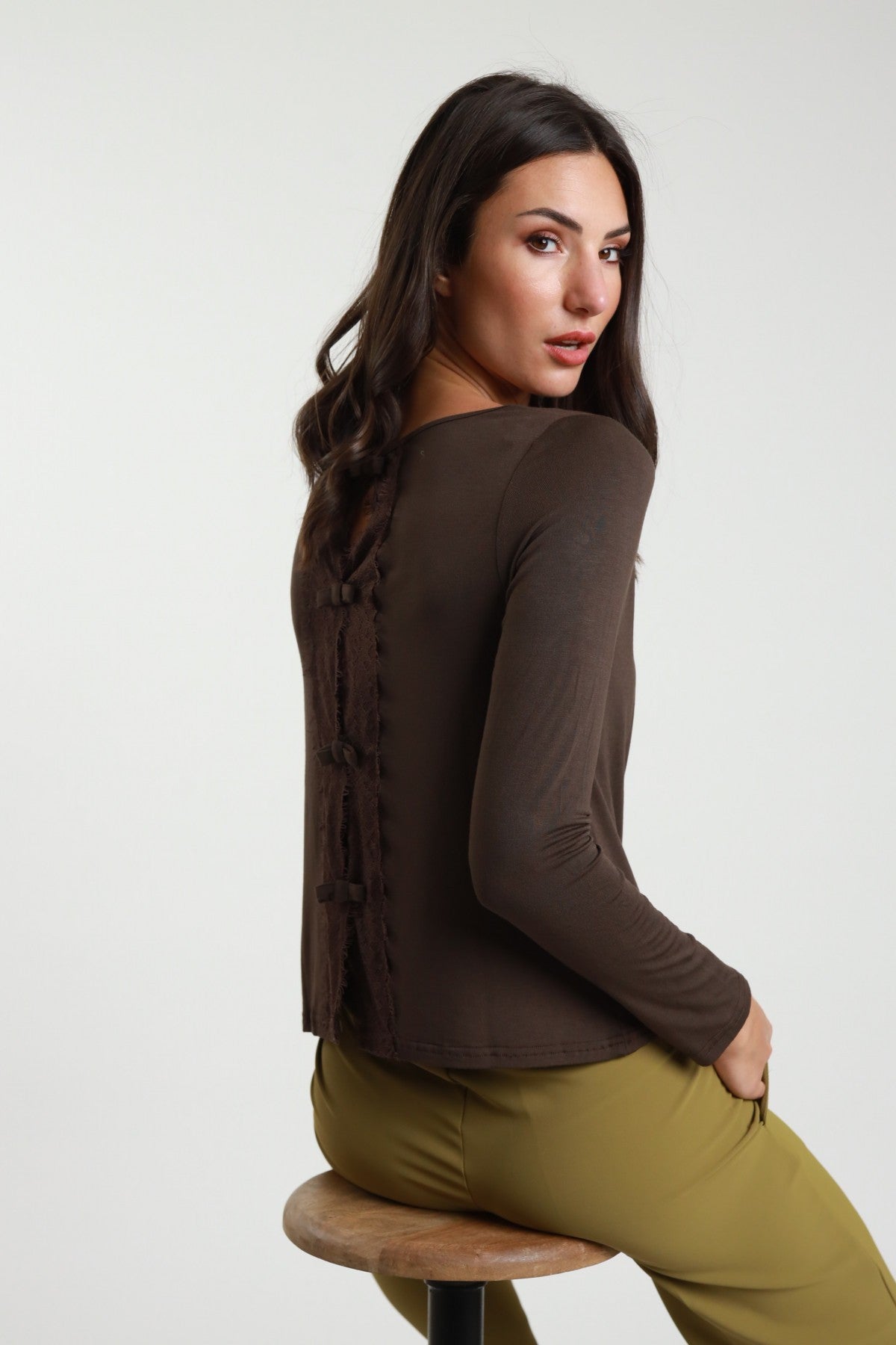 SUSY MIX - Maglia con fiocchetti