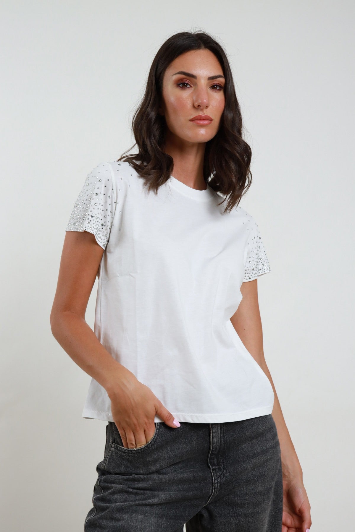SUSY MIX - T-shirt con strass