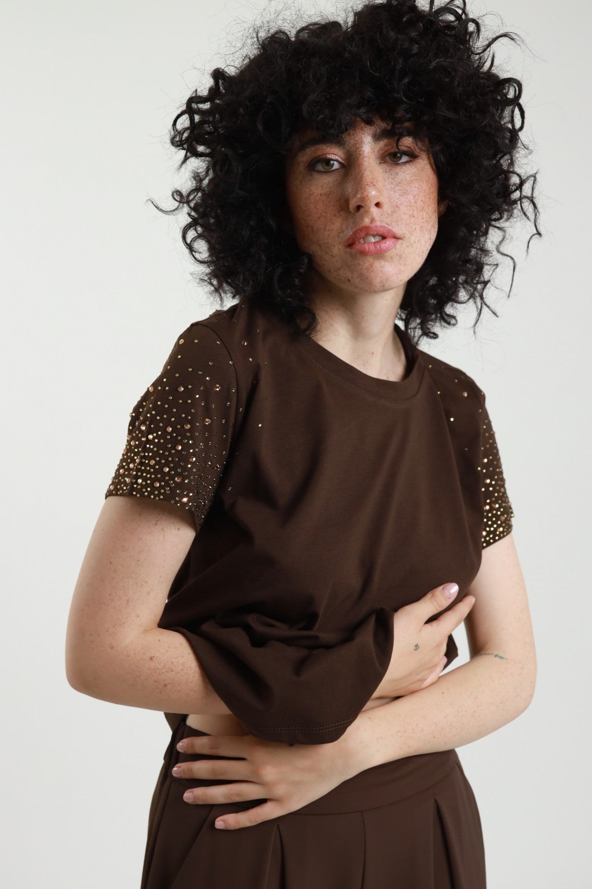 SUSY MIX - T-shirt con strass