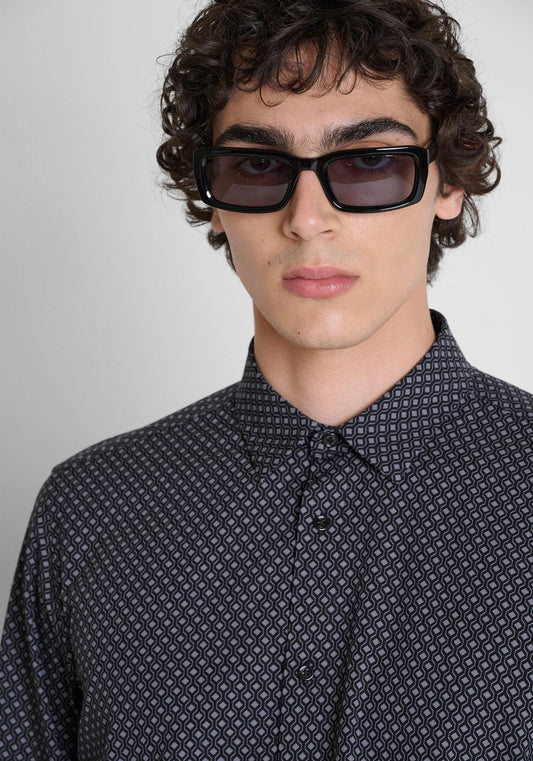 ANTONY MORATO - Camicia "Barcelona" regular straight fit stampata con logo