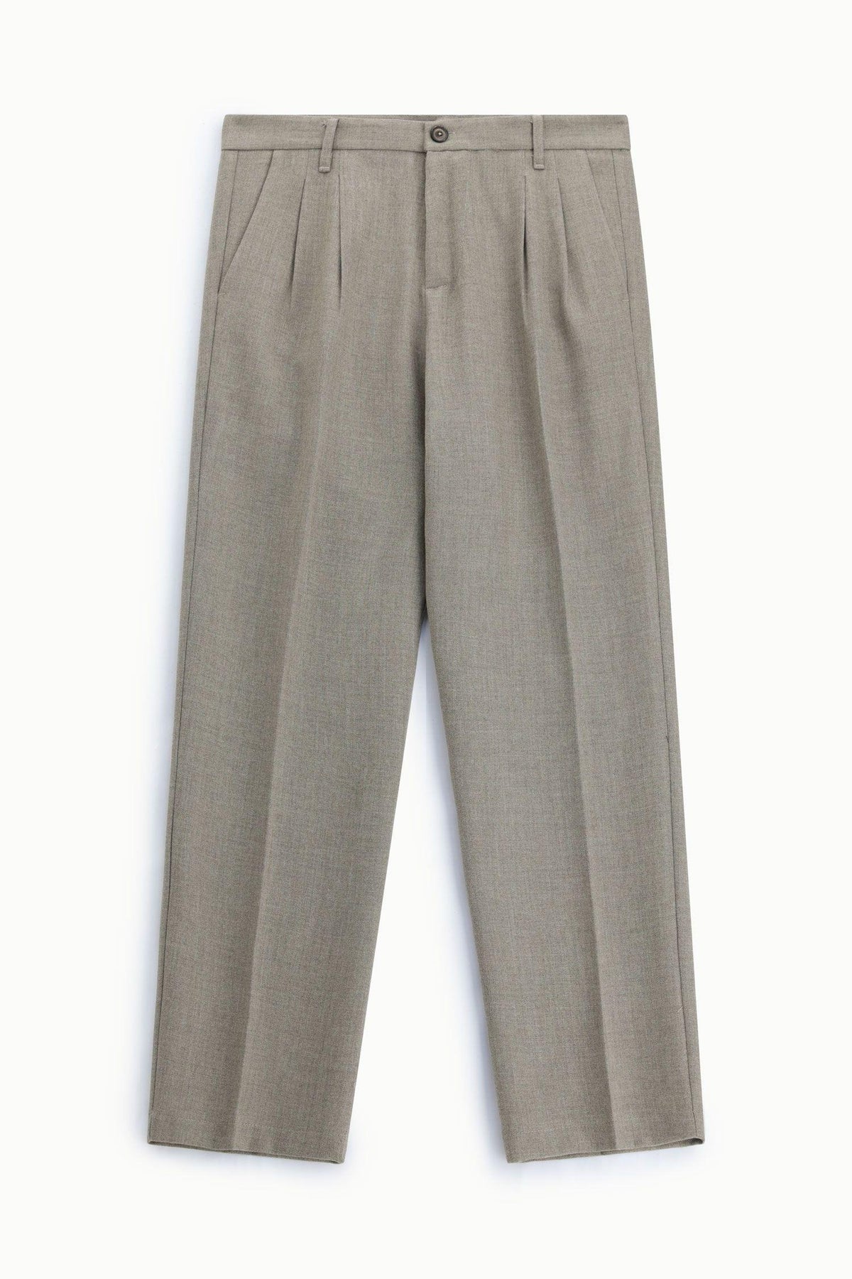 IMPERIAL - Pantaloni regular-fit con pinces e piega frontale