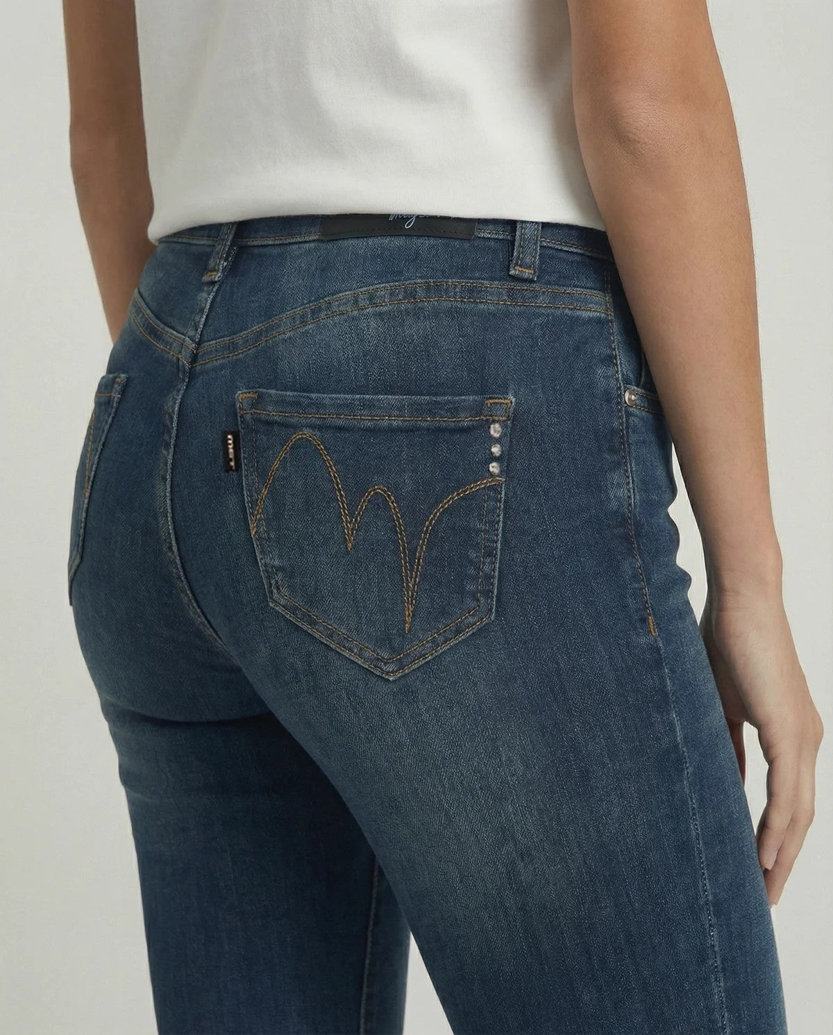 MET - Jeans skinny con spacchi al fondo