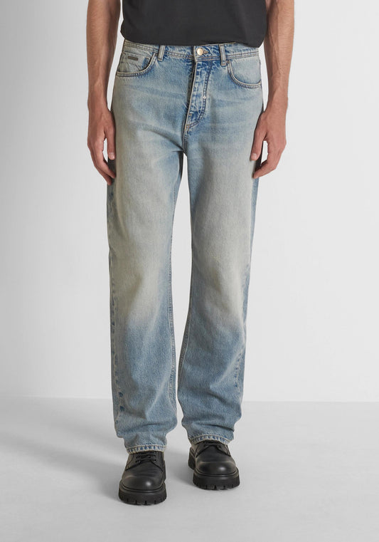 ANTONY MORATO - Jeans "Brad" in denim blu flared straight fit