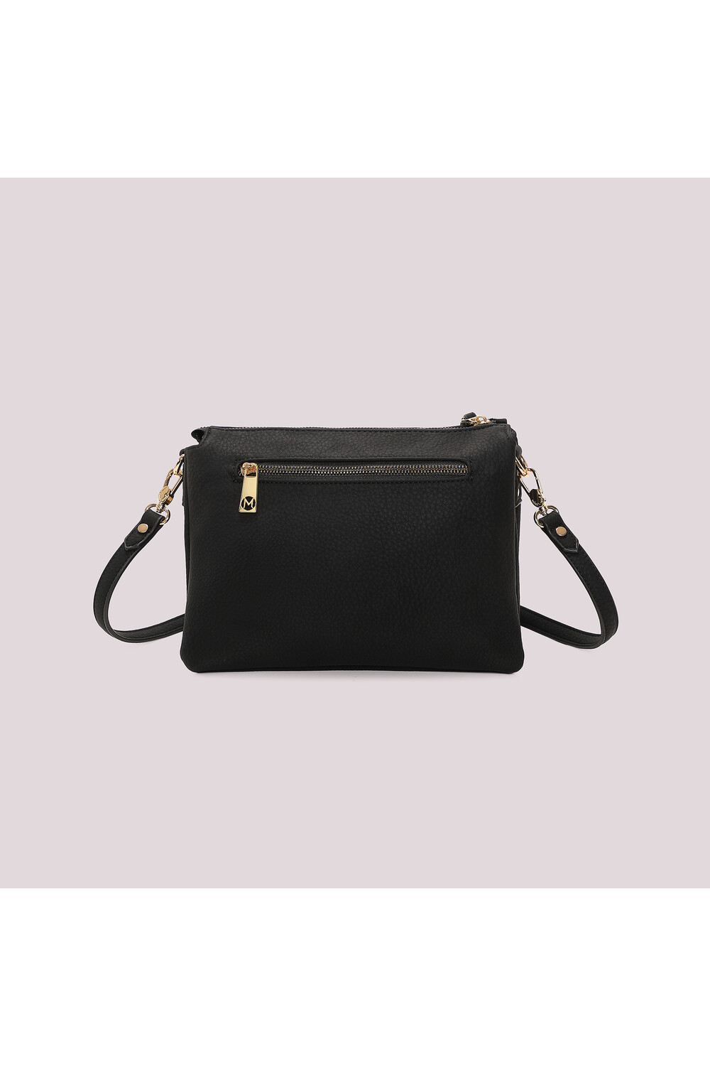 MIMI' MUA' - Borsa a tracolla con fianchi effetto camoscio