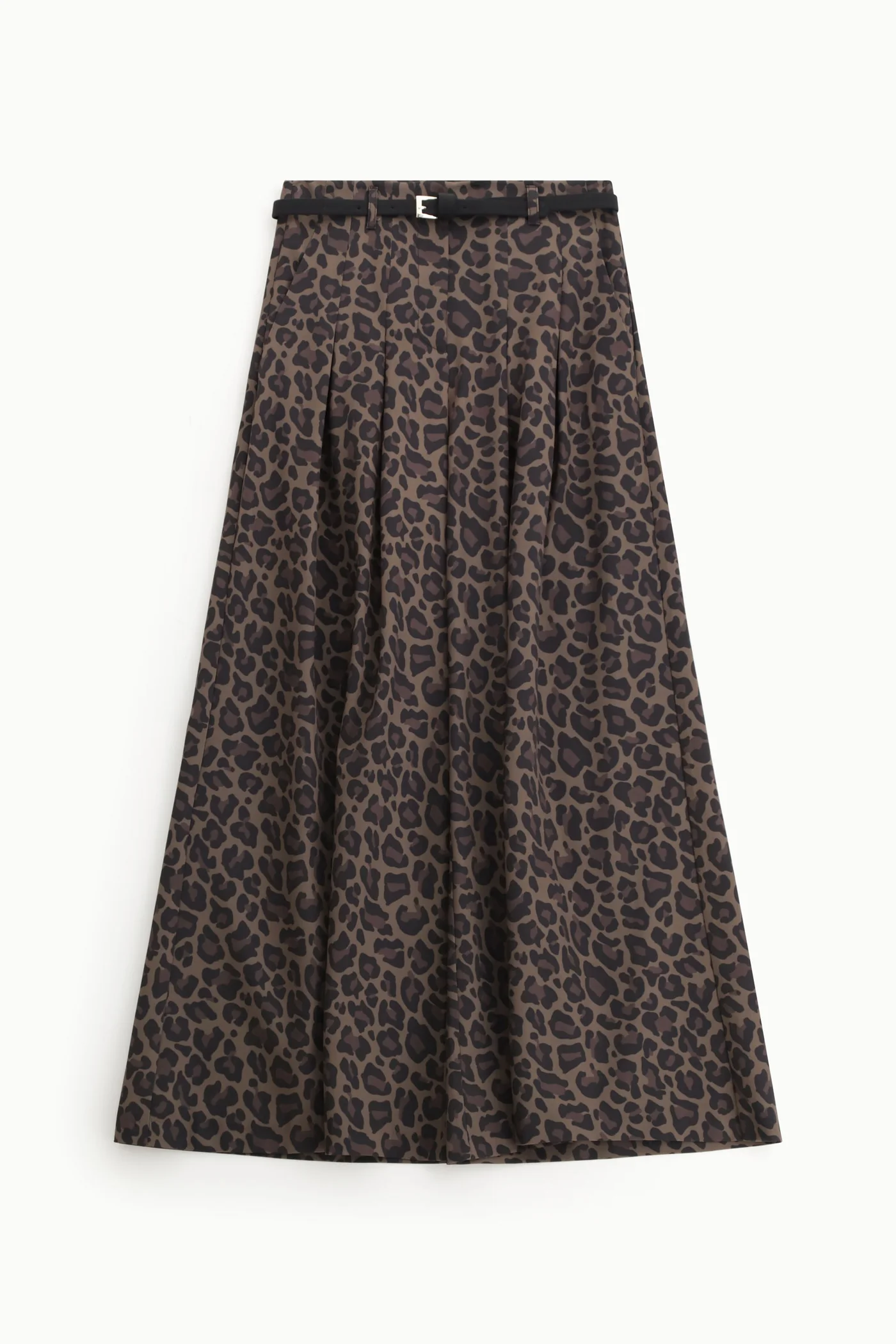 IMPERIAL - Pantalone palazzo con stampa animalier