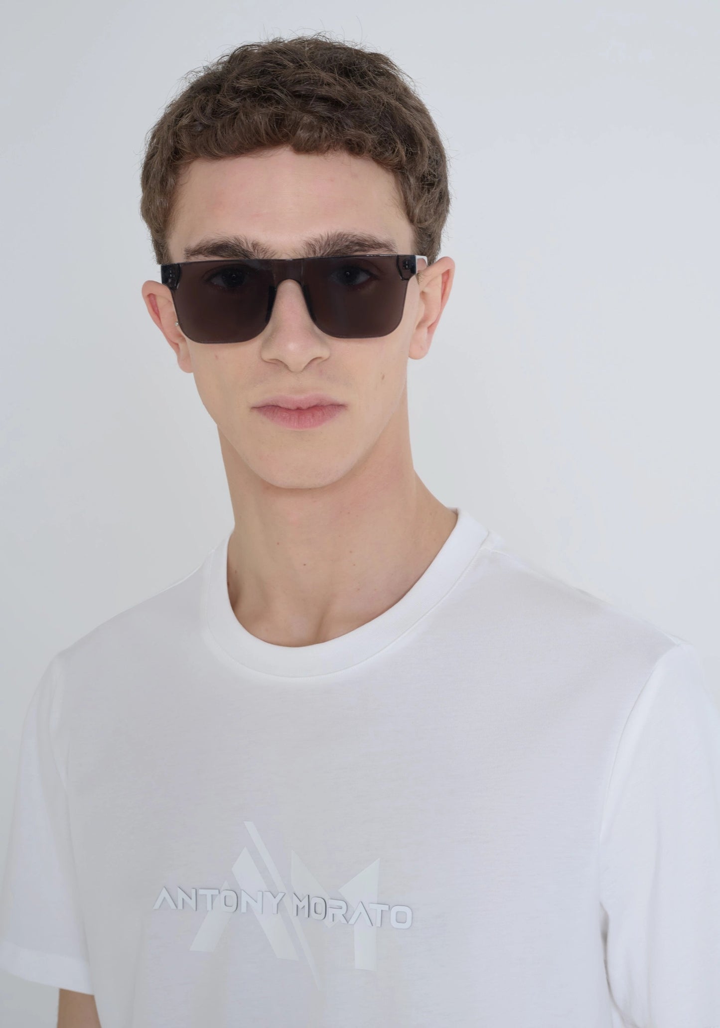 T-shirt regular fit con logo stampato