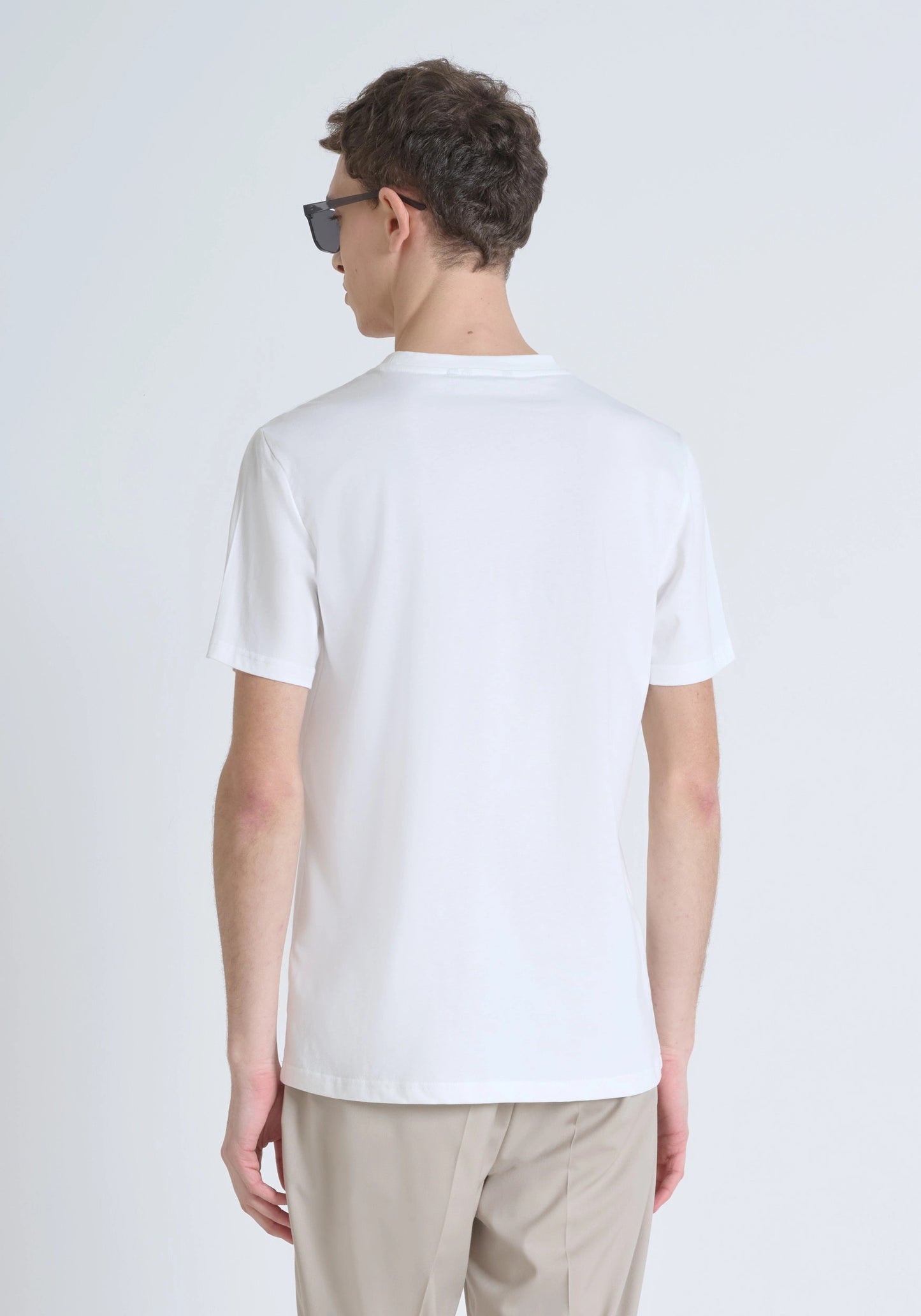 T-shirt regular fit con logo stampato