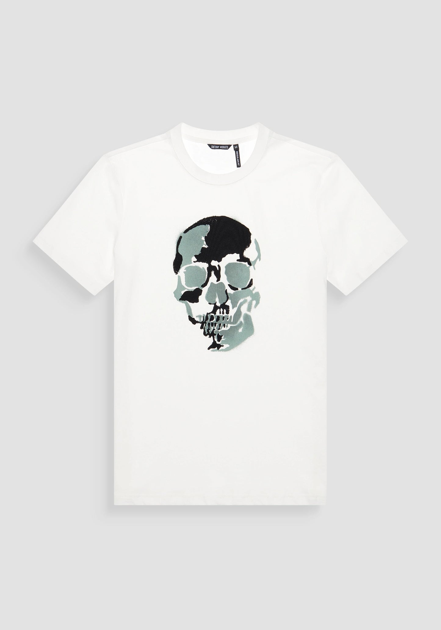 T-shirt regular fit con stampa gommata