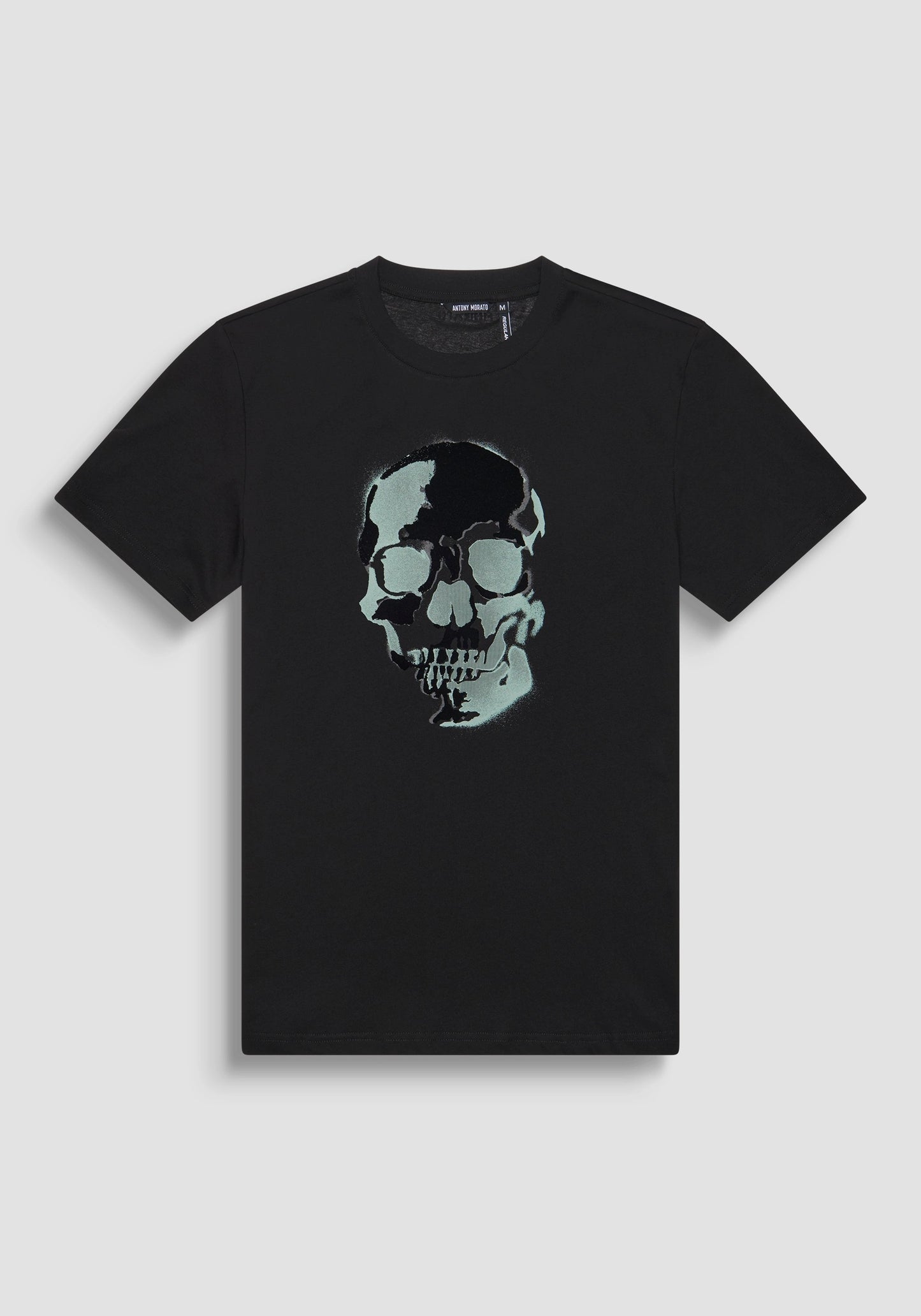 T-shirt regular fit con stampa gommata