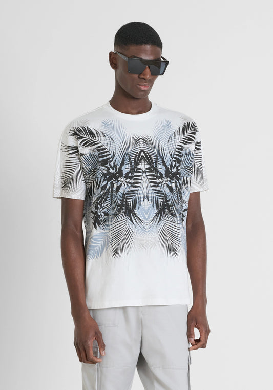 T-shirt regular fit con stampa
