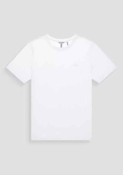 T-shirt con logo ricamato