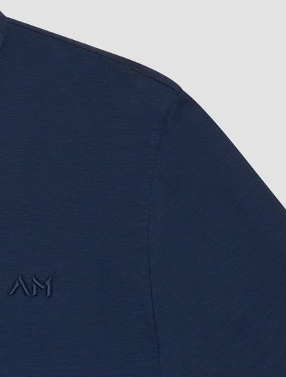 T-shirt con logo ricamato