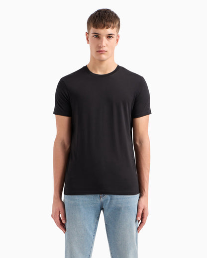 T-shirt slim fit in cotone pima