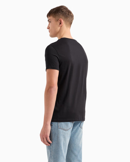 T-shirt slim fit in cotone pima