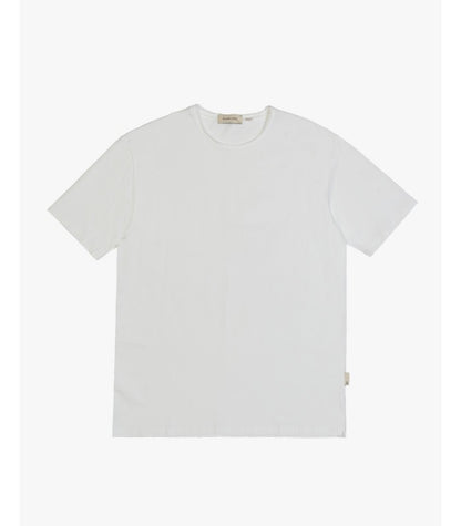 T-shirt con orli a taglio vivo