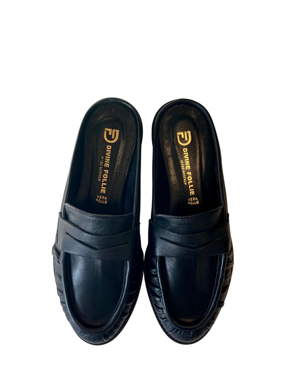 DIVINE FOLLIE - Sabot eleganti in pelle