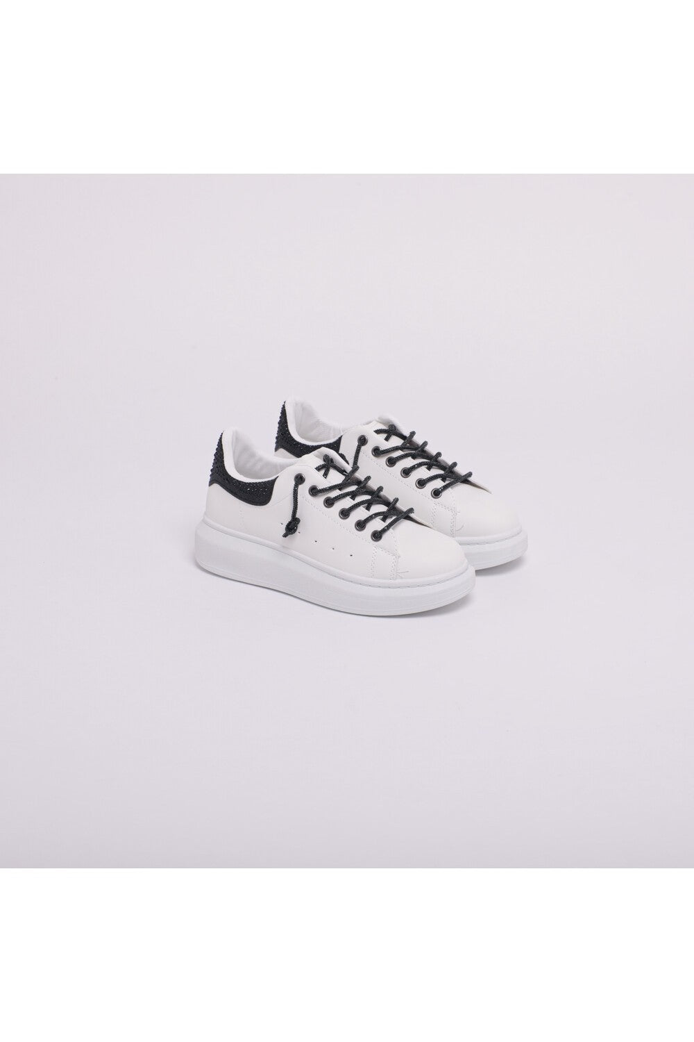 MIMI' MUA' - Sneakers con dettaglio strass nero