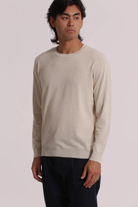 7x8 - Maglia girocollo melange