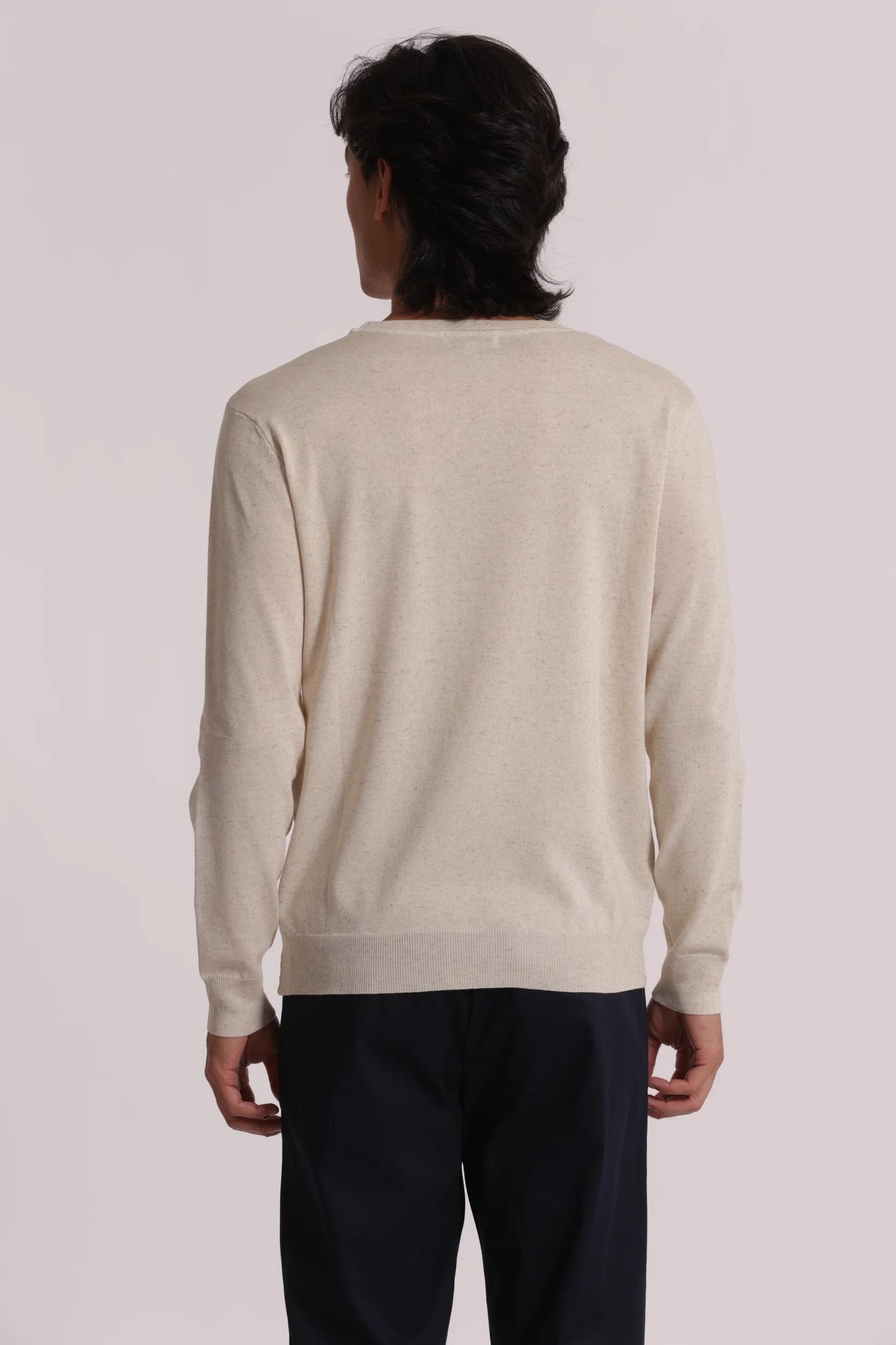 7x8 - Maglia girocollo melange